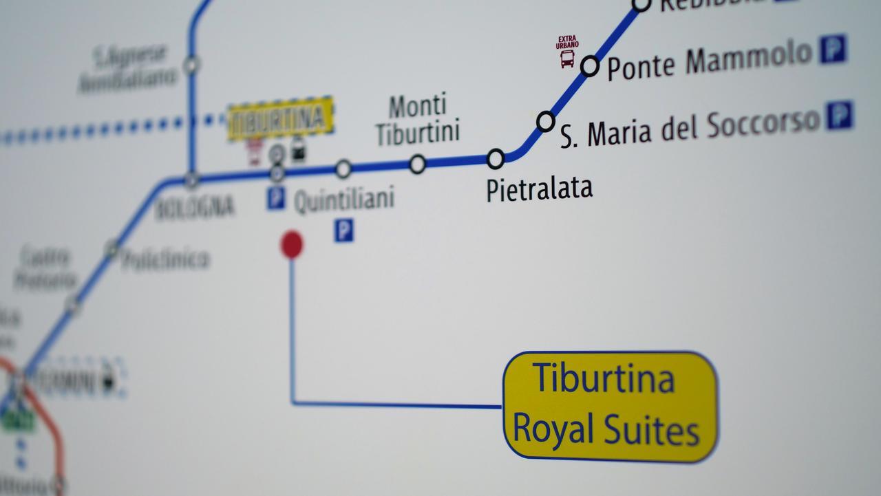 Tiburtina Royal Suites Rzym Zewnętrze zdjęcie